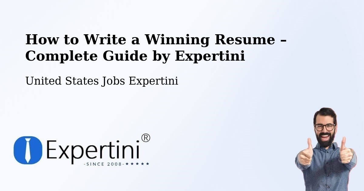 Resume Writing Guide for Job Seekers – Anchorage - Anchorage, United States Jobs Expertini